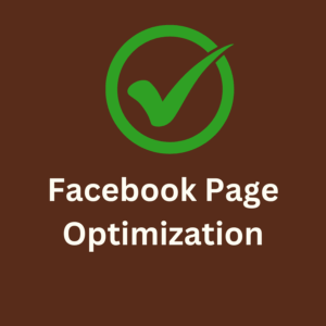 Facebook Page Optimization