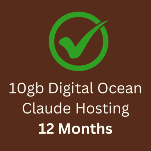 10 gb DigitalOcean Cloud Hosting 10 gb-12 months