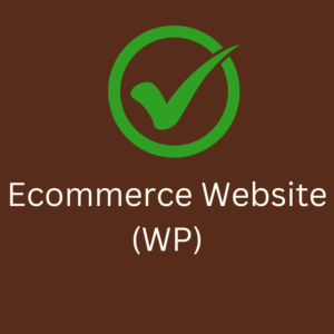 Ecommerce Website -WP
