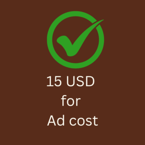 15 USD for Ad Campaign